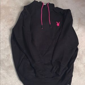 oversized playboy hoodie